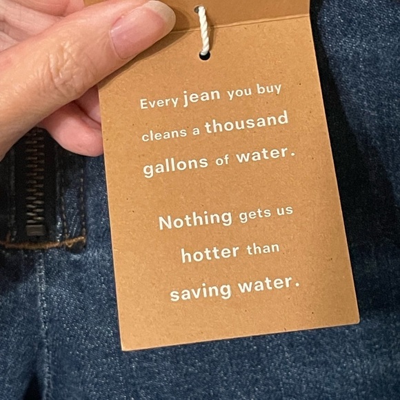 NEW REFORMATION Julianna Zip MidRise Straight Jeans Exposed Zip Mesa Stretch 26 - Picture 8 of 13